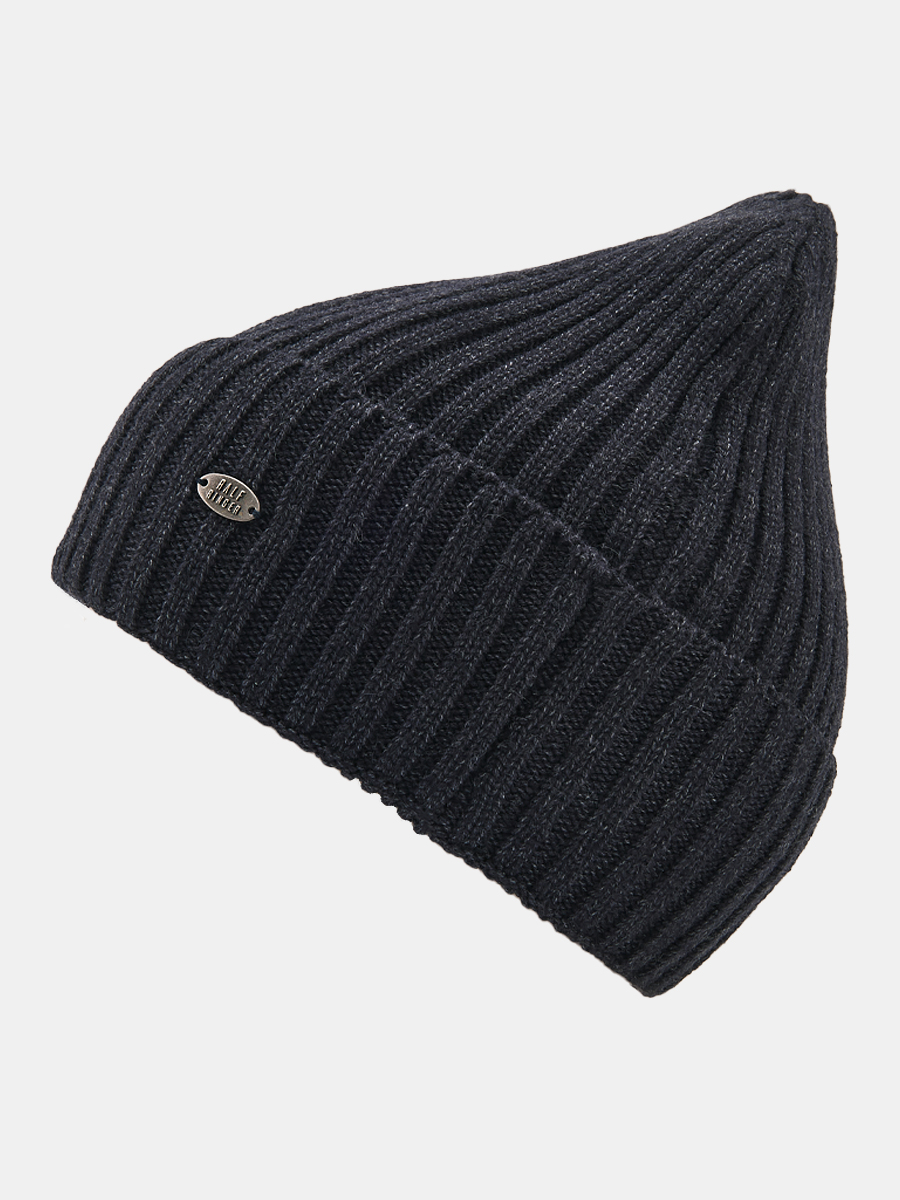 АУГЧ090600 Шапка мужская Ralf Ringer15%ка шемир,50%шерсть,35% вискоз,син