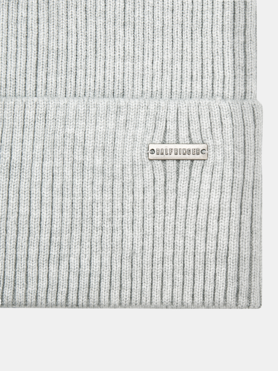 АУГЧ091100 Шапка женск.Ralf Ringer50%виск оза,30%полиэсте,20%нейлон,сер