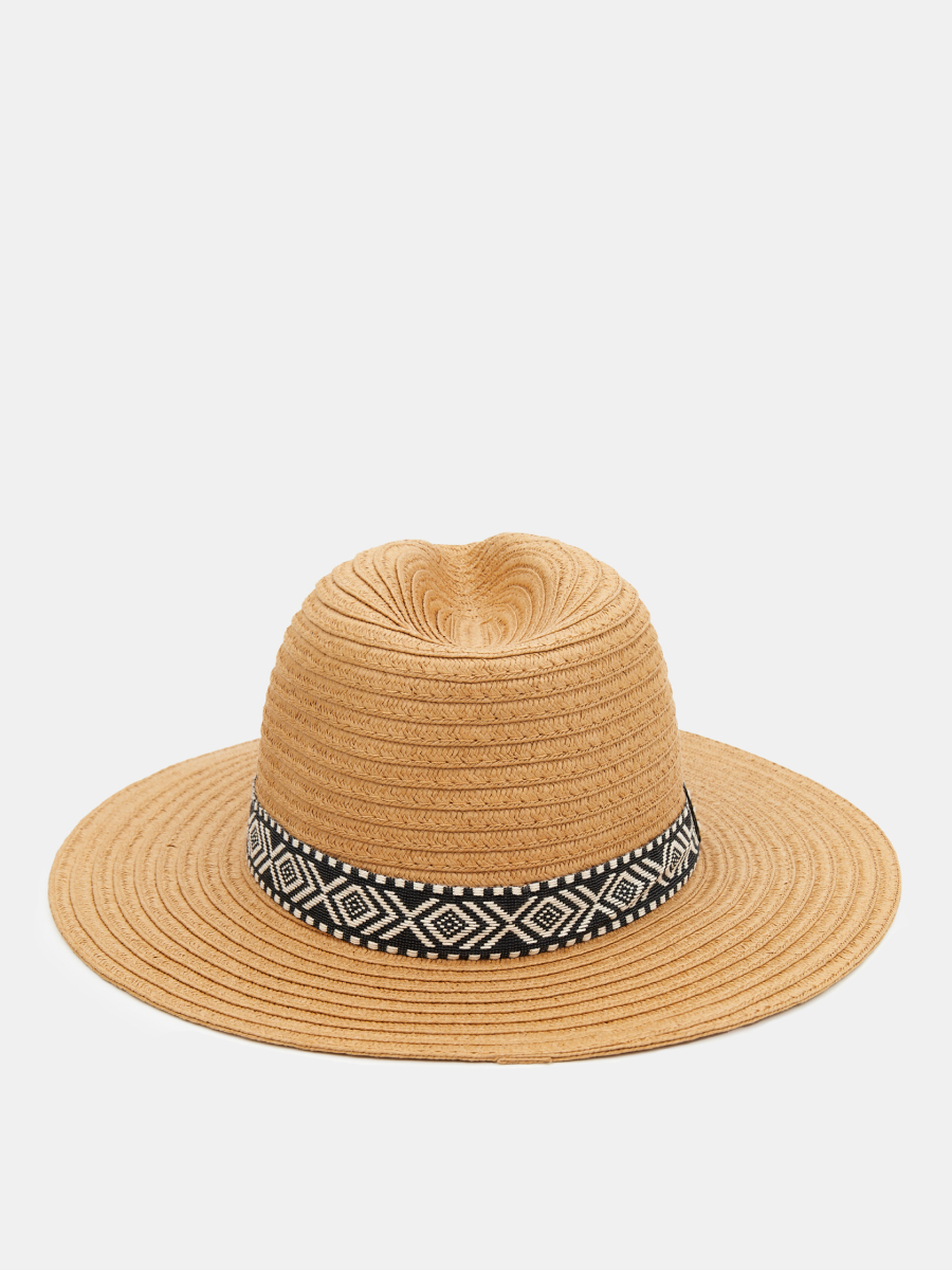 110312P-17140-12_Н Шляпа женская, Ralf Ringer,100 %солома,57 р.,бежевая