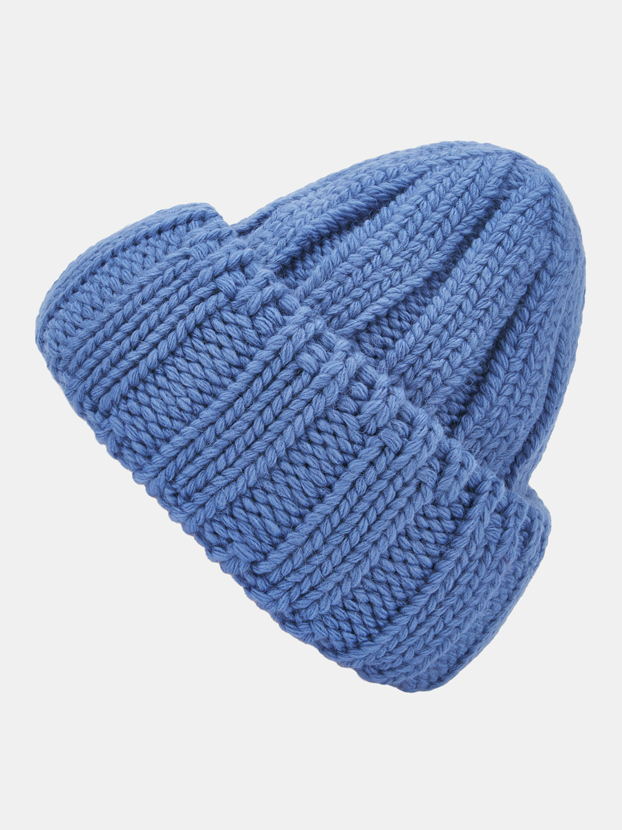 АУГЧ098300_Н Шапка женская Ralf Ringer,50% шерсть,50%акрил,джинсовая