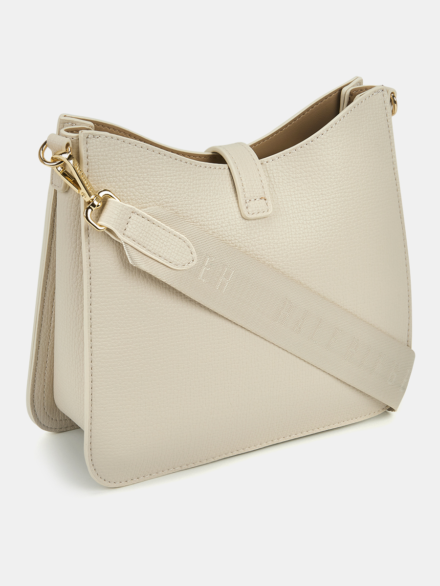 Сумка женская, бежевая, 8*20,5*22,5