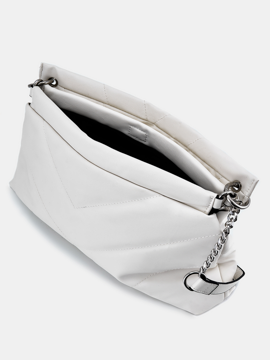 Сумка женская, белая, 35*8*22