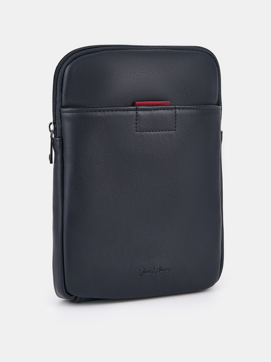 GALIUM-02-J-04 Сумка мужская Jonas Hanway искуств.кожа,185x45x245,синяя