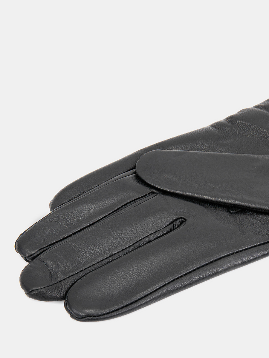 AEGIAL03-P-01-7.5-G_Н Перчатки женские,100% натураль ная кожа,черные