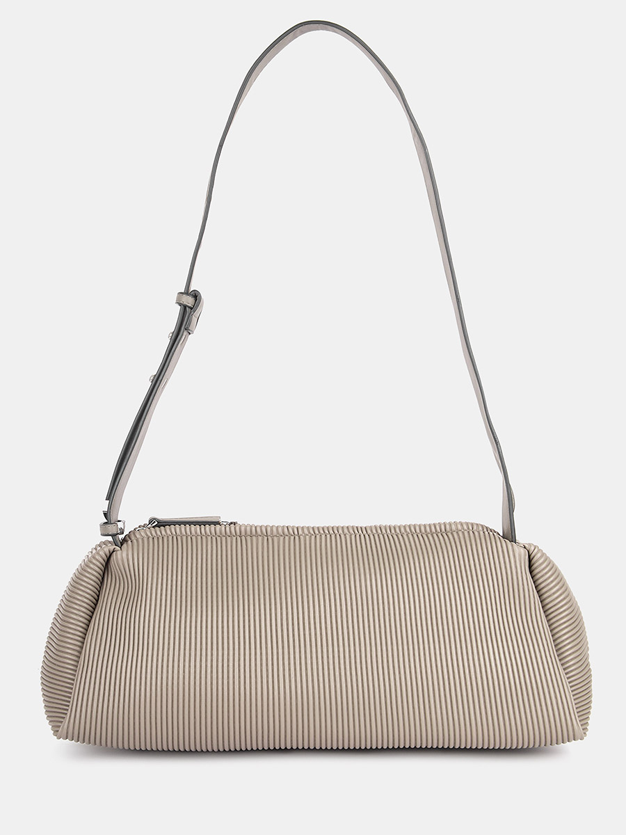 R27528/19 Сумка женская, искуственная ко жа,100x320x200,серая