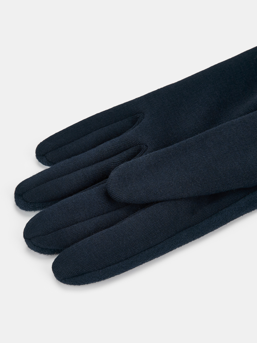 LB-PH-94-RF-navy-M_Н Перчатки женские трикотаж подкладка р.M темно-син