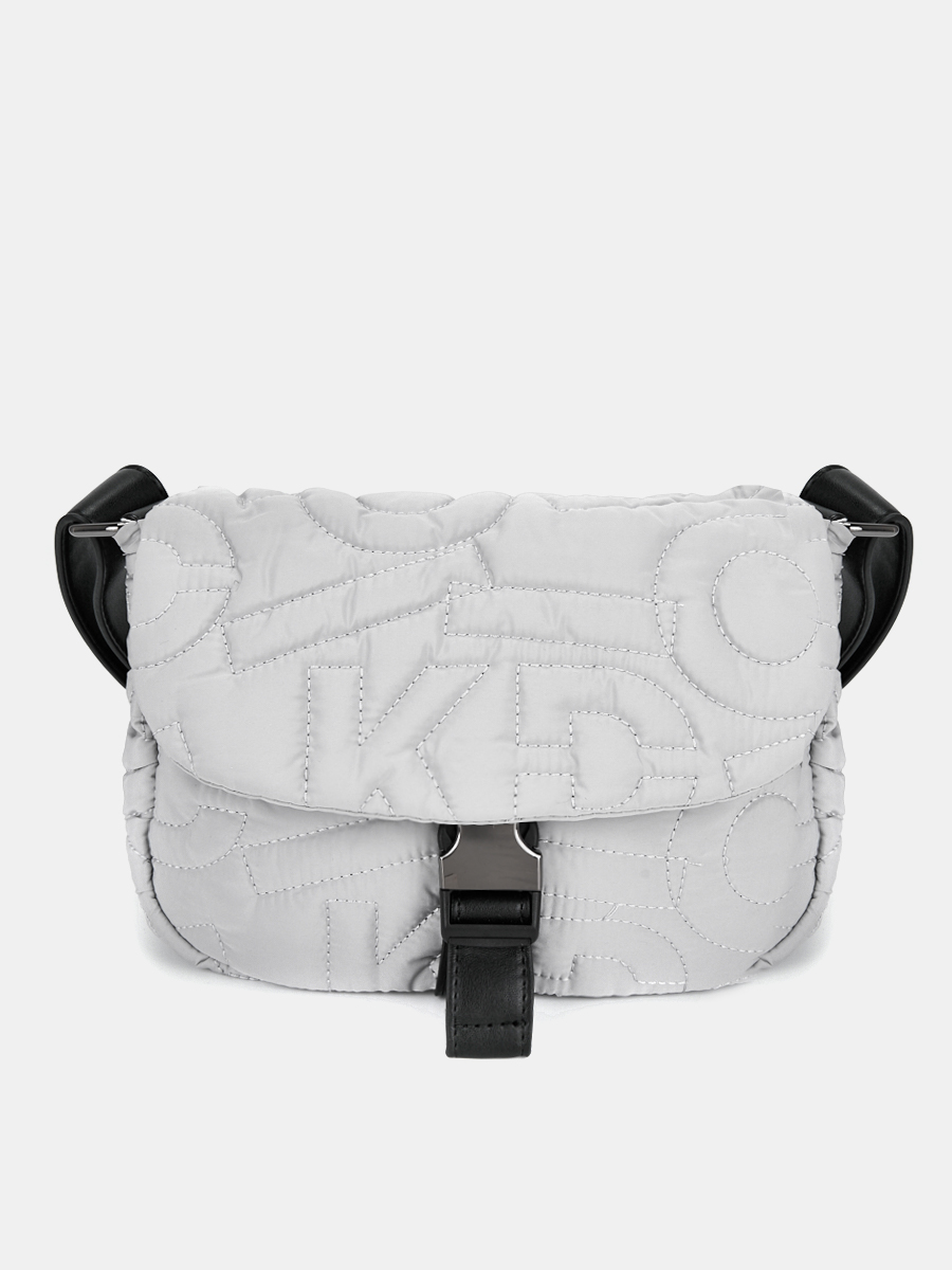 Сумка женская, серая,  25*11*18 