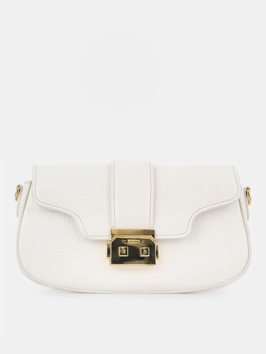 Сумка женская, молочная, 24*5*13