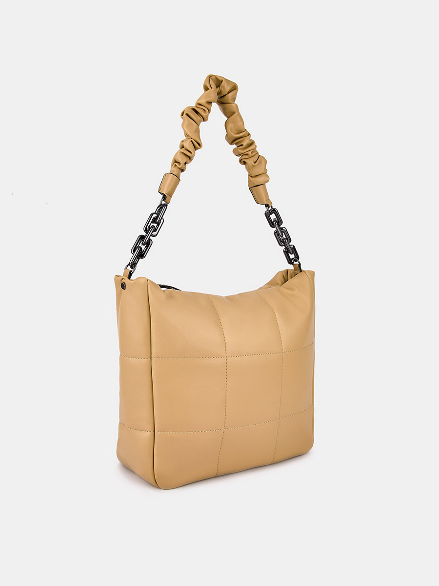 Сумка женская, бежевая, 31*10*30