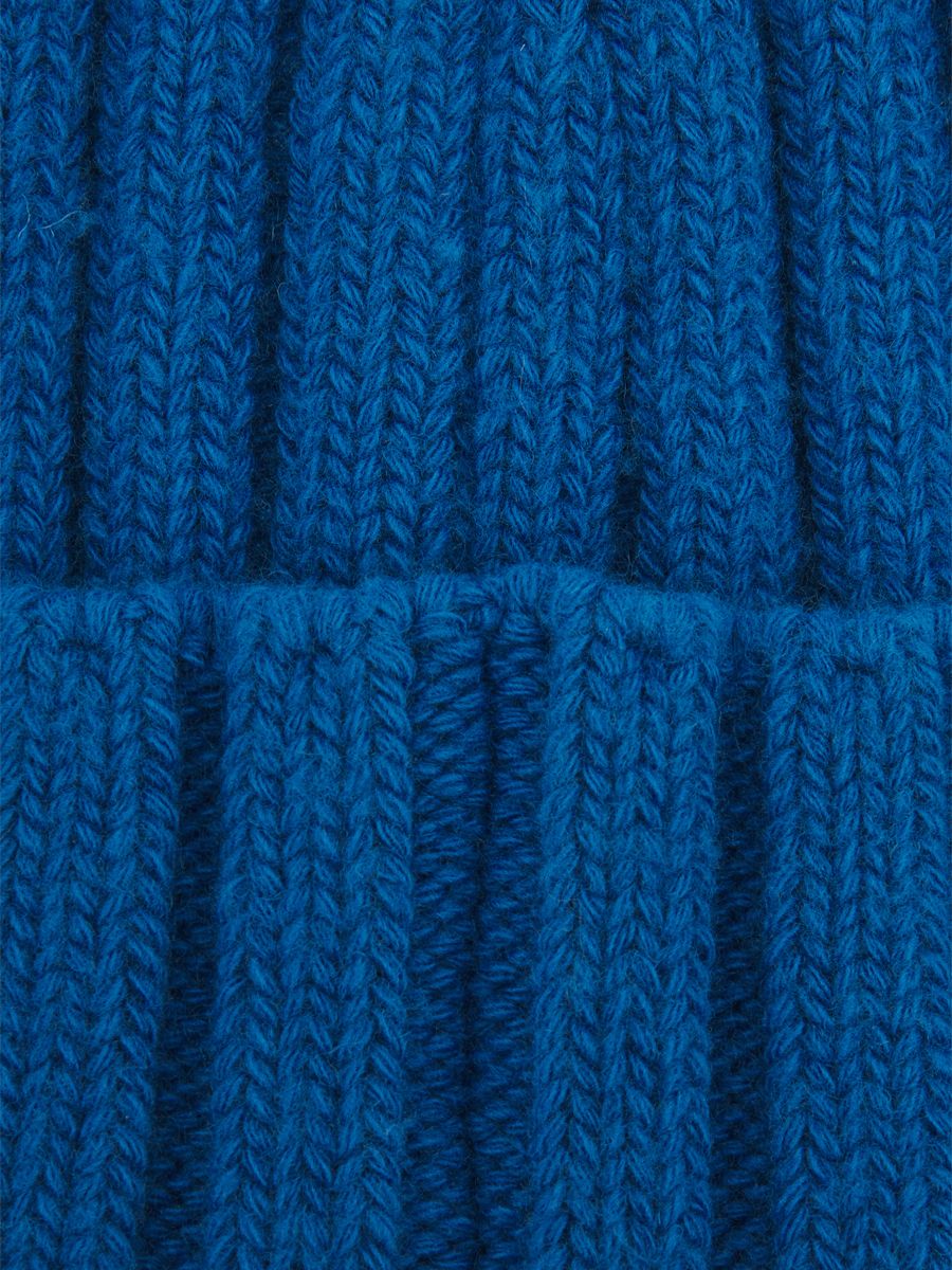 АУГЧ087700_Н Шапка женская Ralf Ringer 50% шерсть,50%акрил,синяя