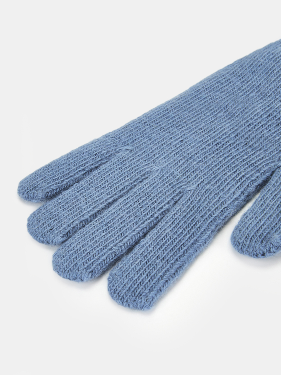 АУГП110400_Н Перчатки жен.Ralf Ringer,60%ан гора,40%вискоза,1 размер,джинс