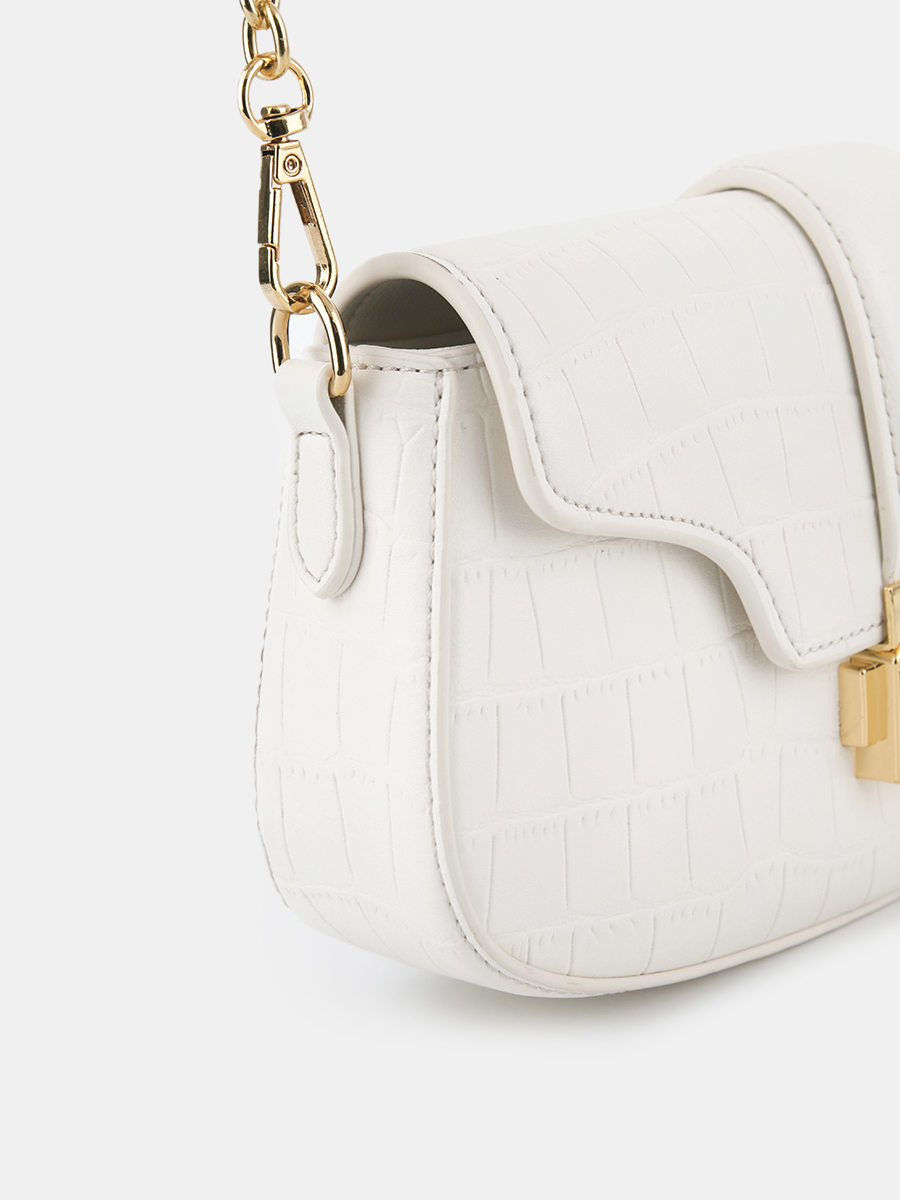 Сумка женская, молочная, 24*5*13