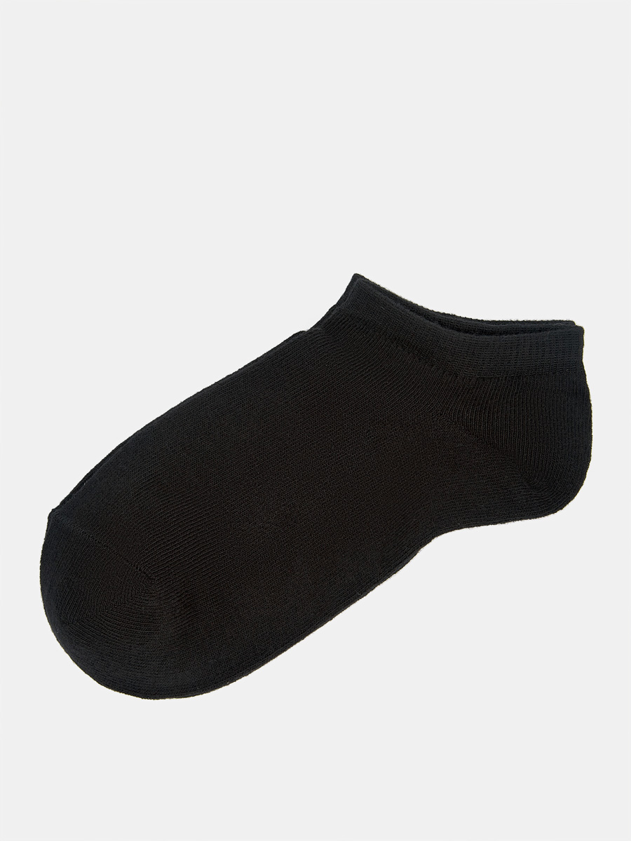 АУОН051500_Н Носки женские 75% хл.20%п/а5%э р.21-23 черные