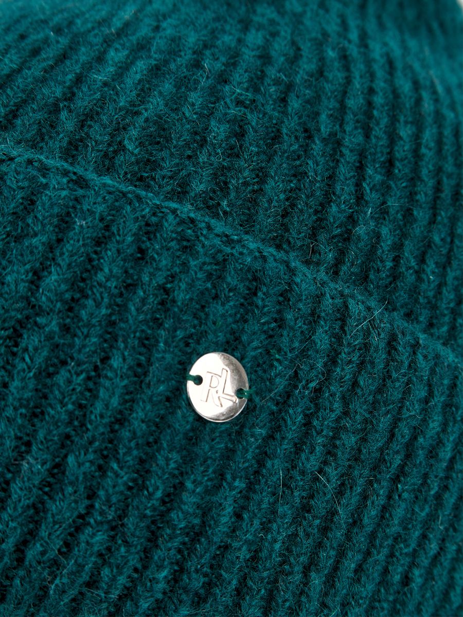 LANCASHIRE03-L-14 Шапка женская Russian Look50%а крил27%нейл.10%мохер б/р зелен