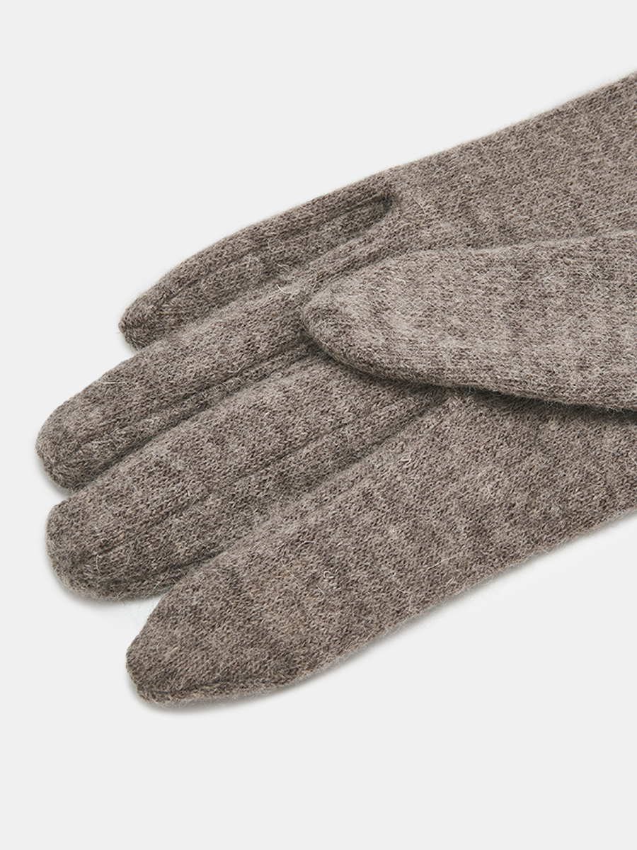 АУГП111800_Н Перчатки жен.Ralf Ringer,70%ше рсть,30%полиэст,1 размер,беж