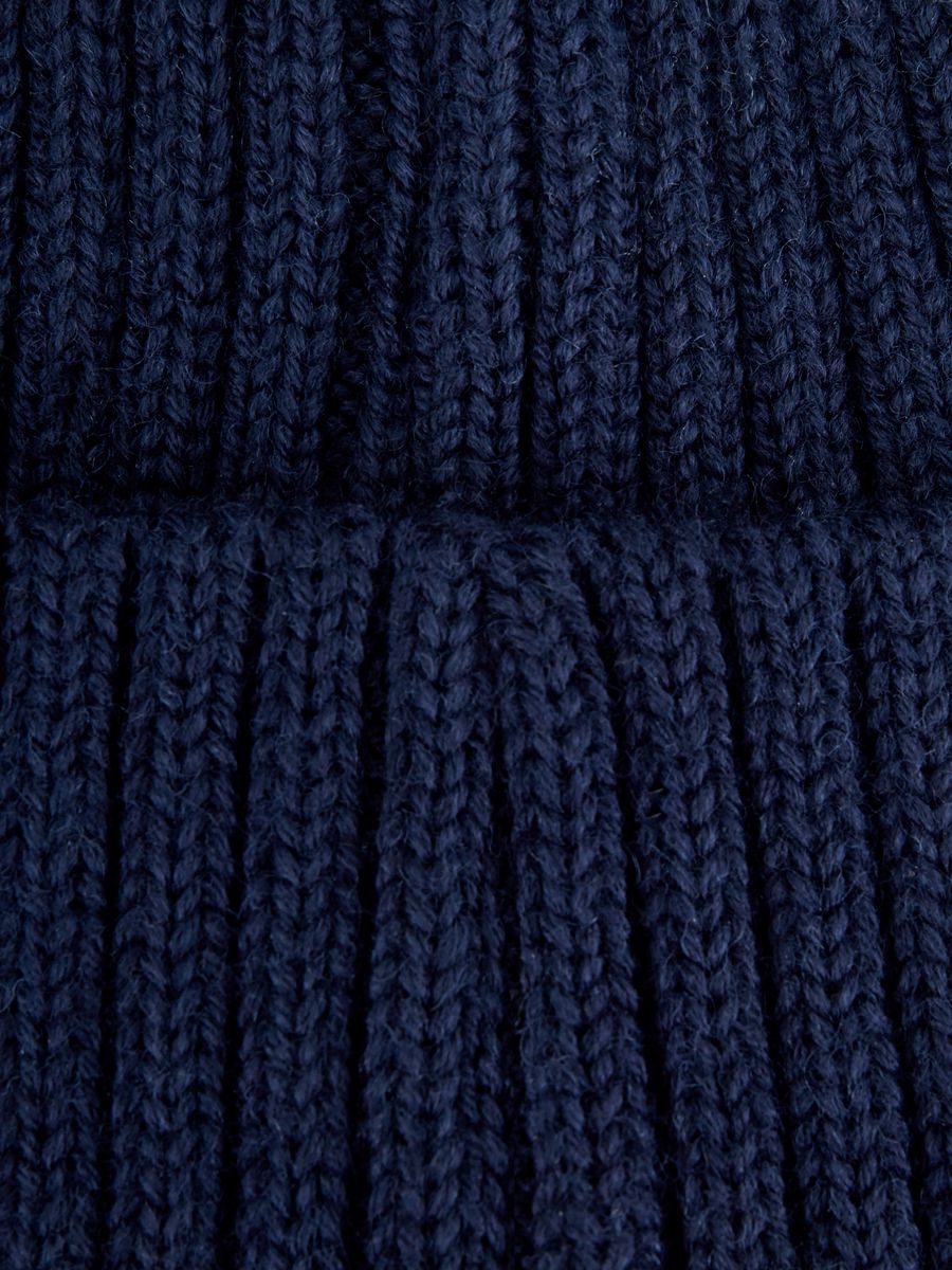 110423P-18333-04 Шапка мужская Ralf Ringer,70% акрил,30%шерсть,синяя