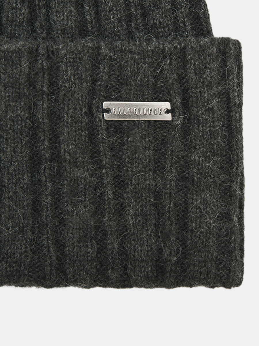 АУГЧ095200 Шапка мужск.Ralf Ringer60%виск оза,20%ангора,20%шерсть,серая