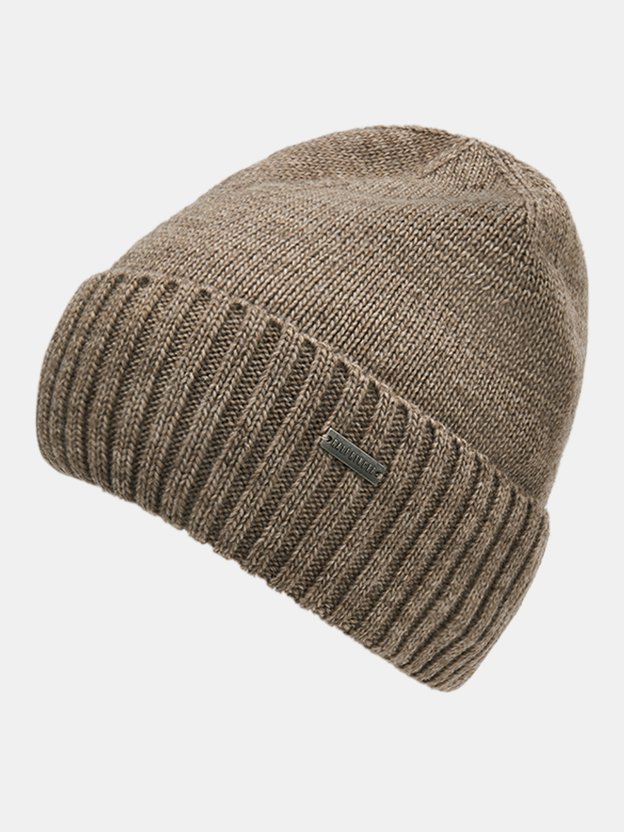 АУГЧ095900_Н Шапка мужская Ralf Ringer 50%шерсть,50%акрил,беж