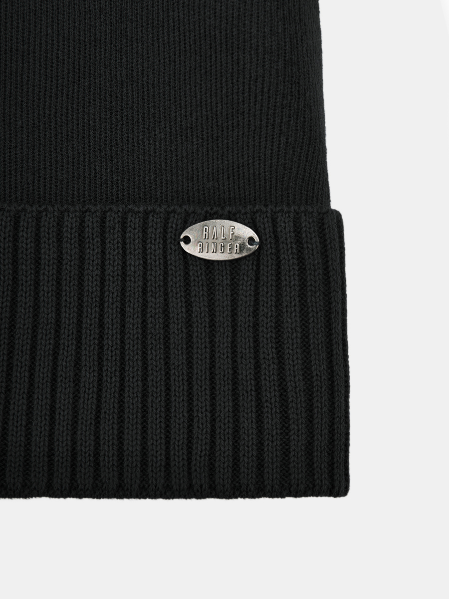 АУГЧ090800_Н Шапка мужская Ralf Ringer15%ка шемир,50%шерсть,35% вискоз,чер