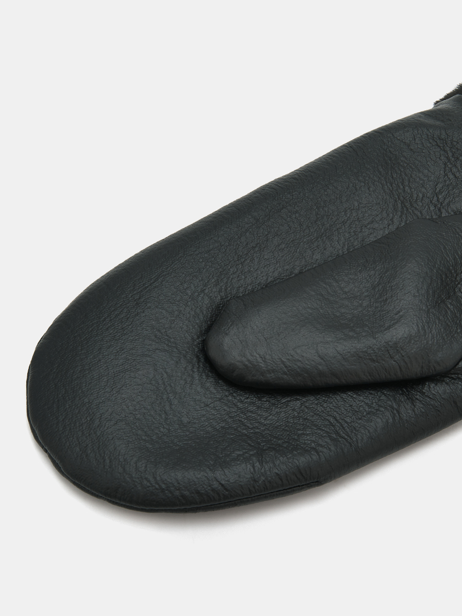 АУГП109400_Н Варежки жен.Ralf Ringer,60%пол иурет,40%полиэст,1 размер,чер