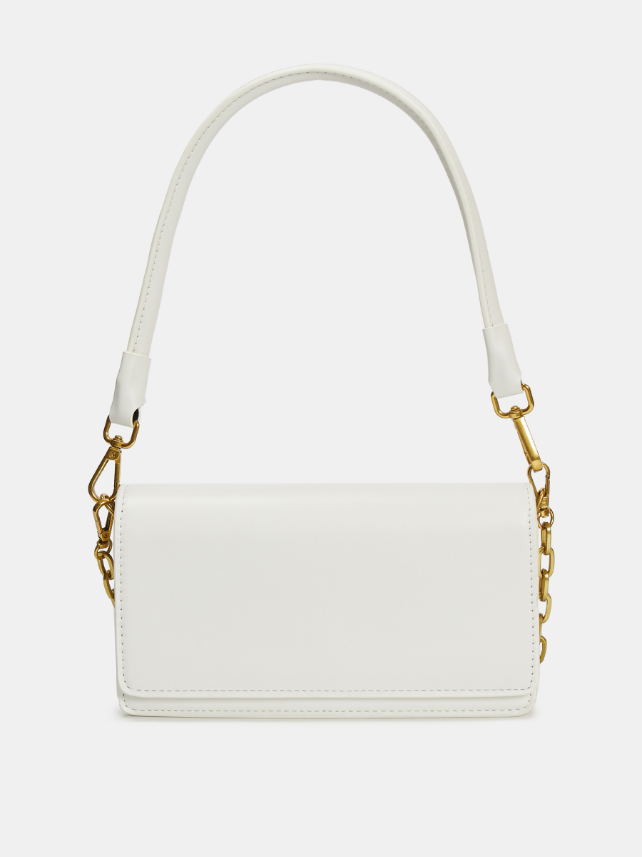 Сумка женская, белая, 23*13*6 