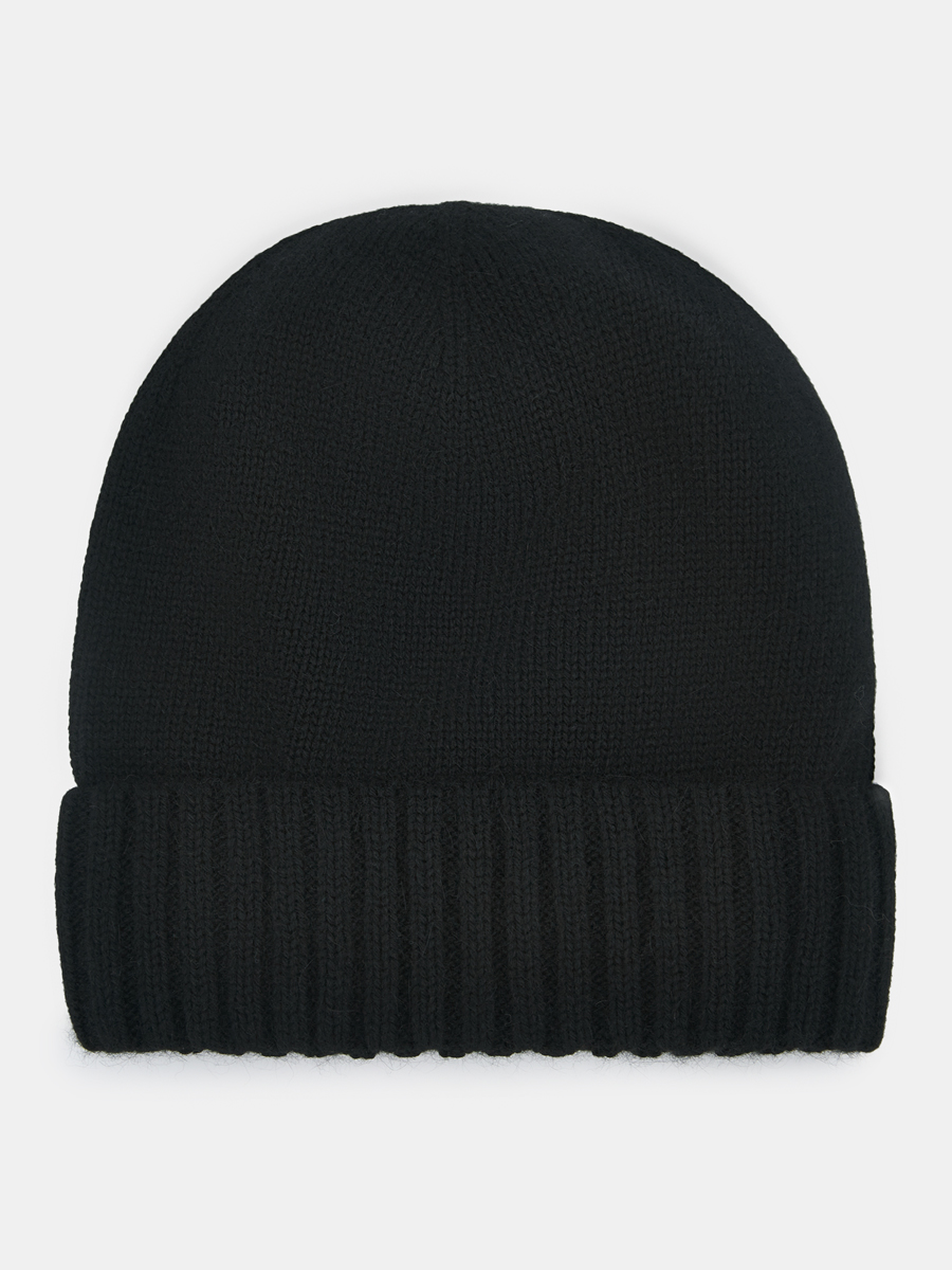 АУГЧ097300_Н Шапка мужск.Ralf Ringer20%анго р10%шерсть30%виск,40%нейл,черн