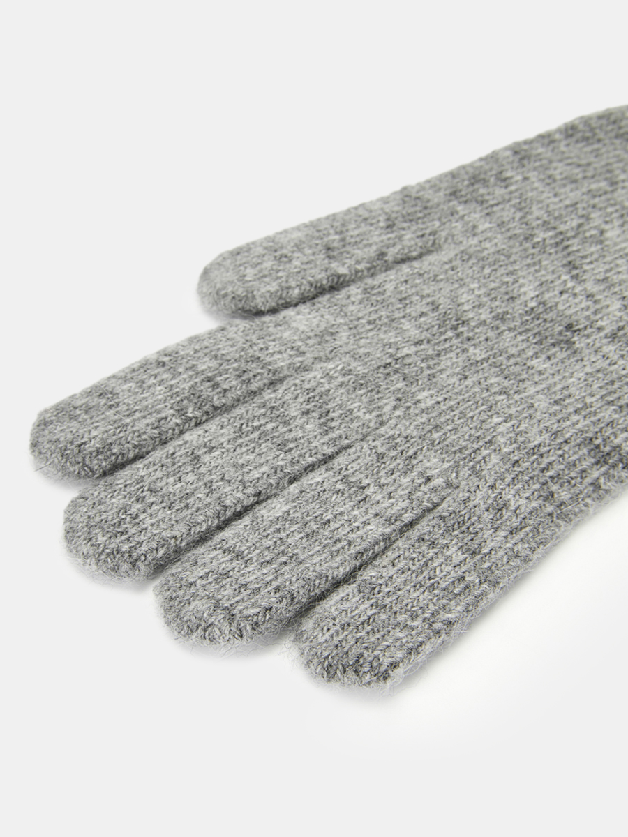 АУГП110200_Н Перчатки жен.Ralf Ringer,55%не йлон,25%вискоз,1 размер,серые