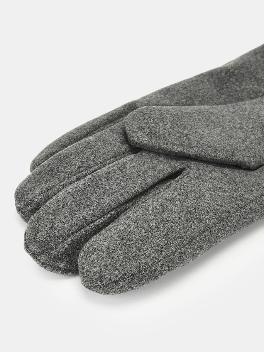 АУГП114500_Н Перчатки мужские Ralf Ringer, 100%полиэстер,один размер,сер