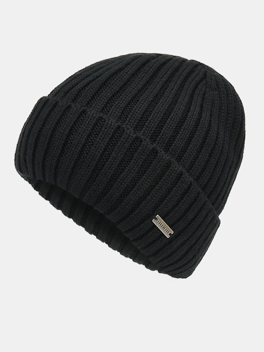 АУГЧ093600_Н Шапка мужская Ralf Ringer 70%акрил,30%шерсть,черная