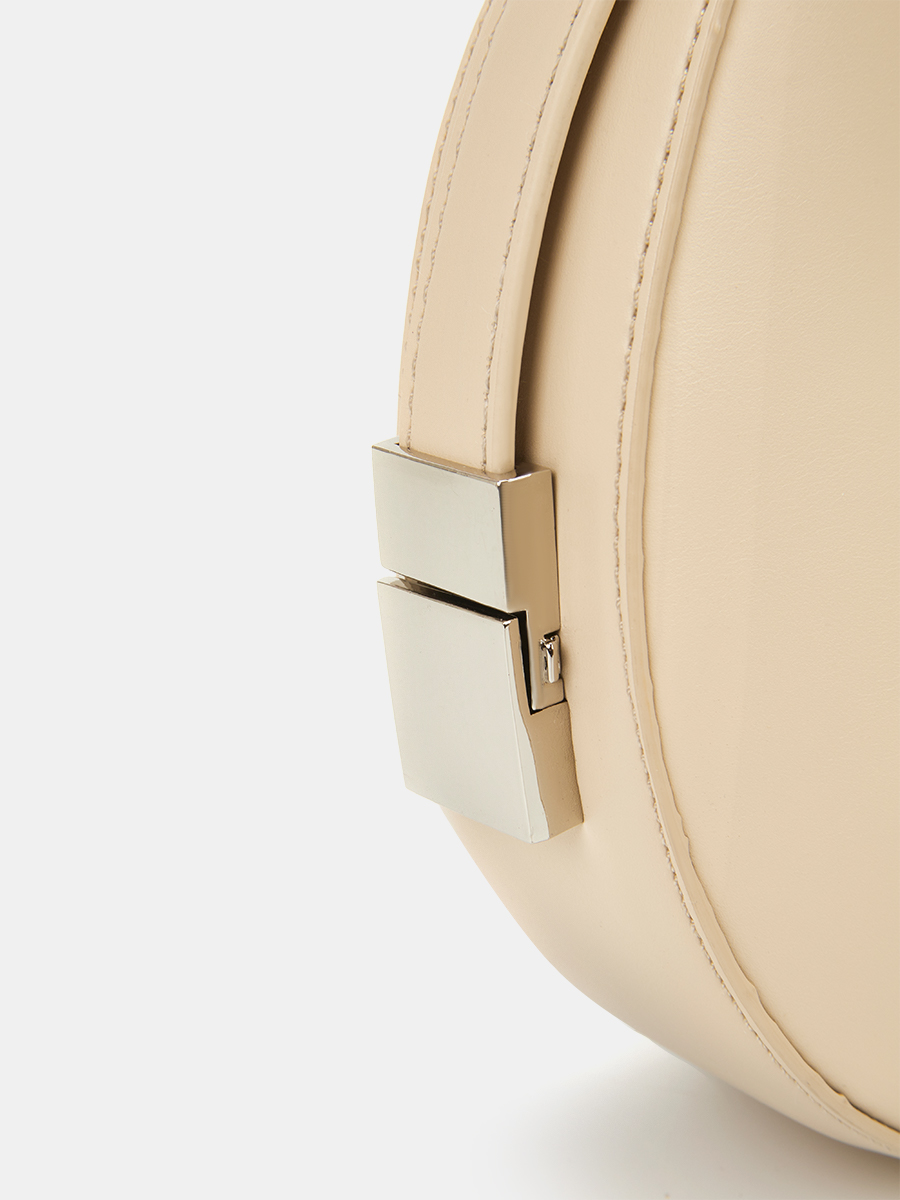 Сумка женская, бежевая, 5*12*23