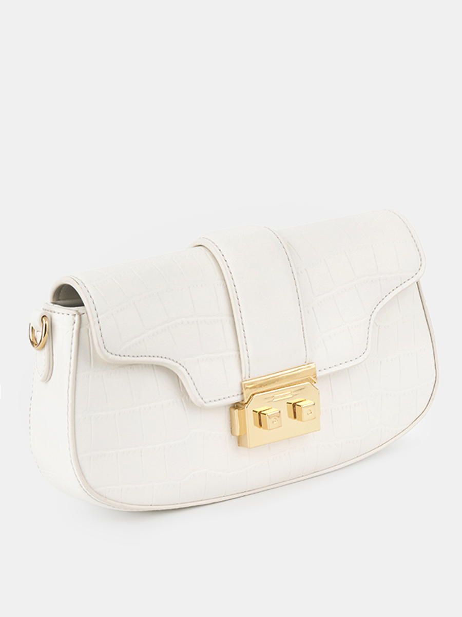 Сумка женская, молочная, 24*5*13