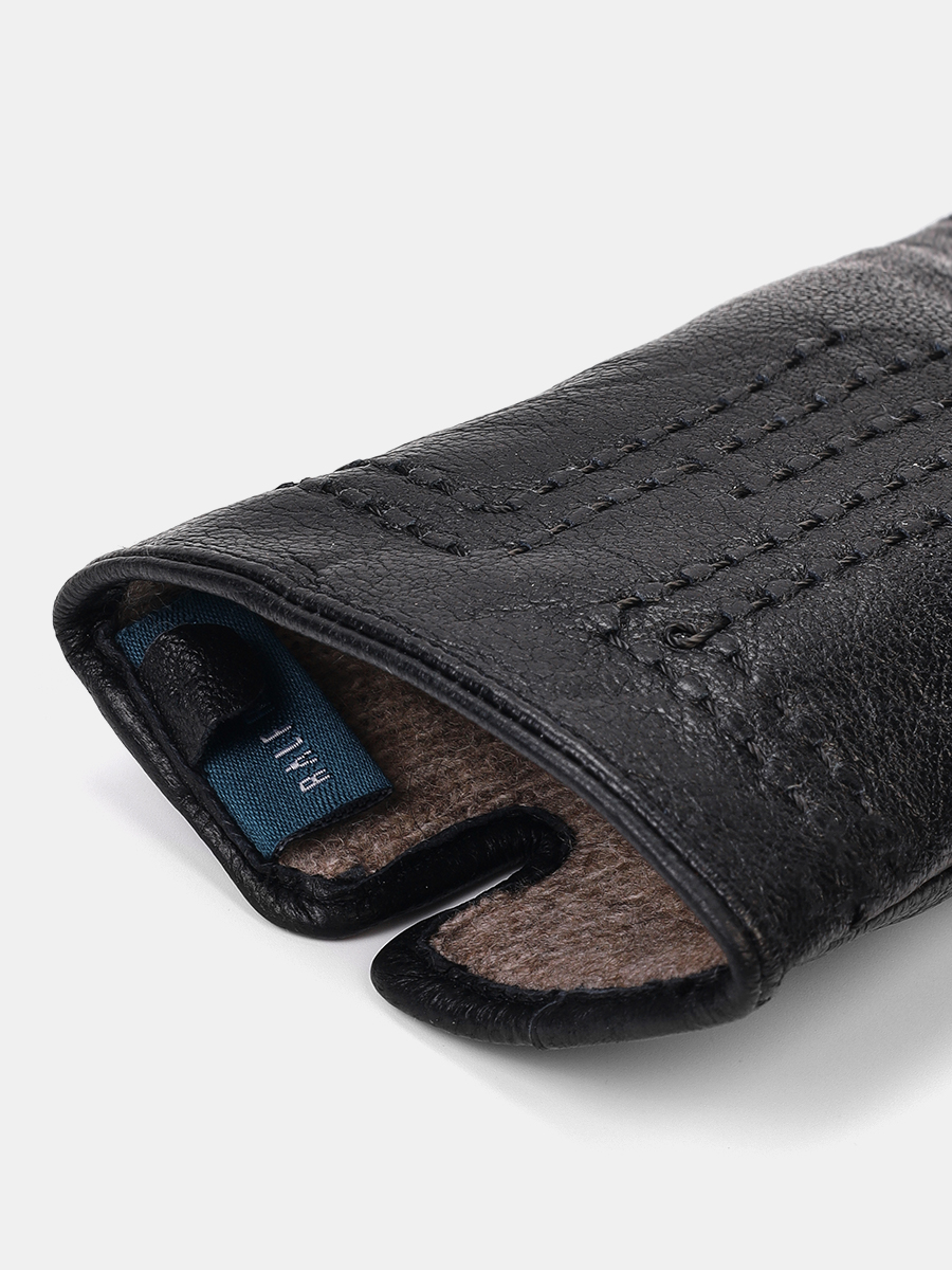 141322P-13894-01-7 Перчатки женские Ralf Ringer,н атур.кожа,р.7,черные