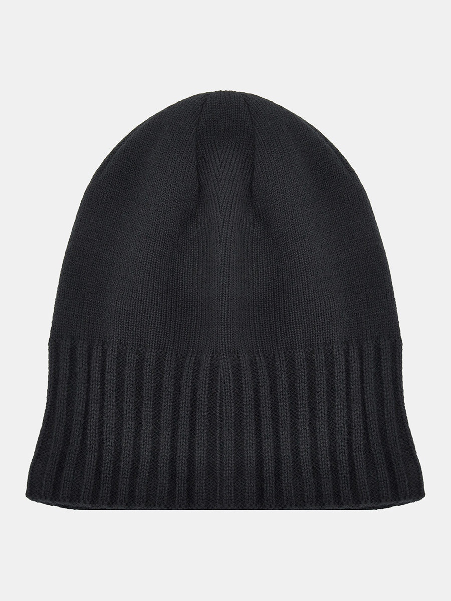 CLEVELAND03-P-01-N Шапка мужская,100% акрил ,черная