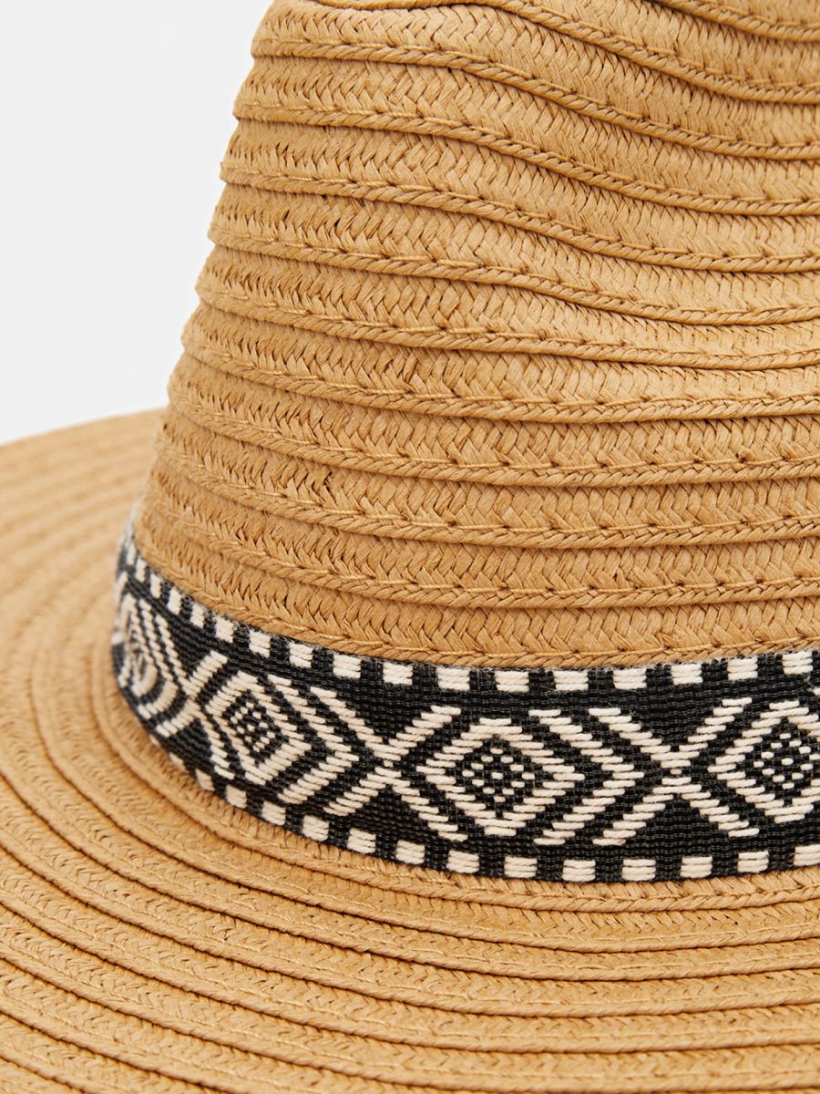 110312P-17140-12_Н Шляпа женская, Ralf Ringer,100 %солома,57 р.,бежевая