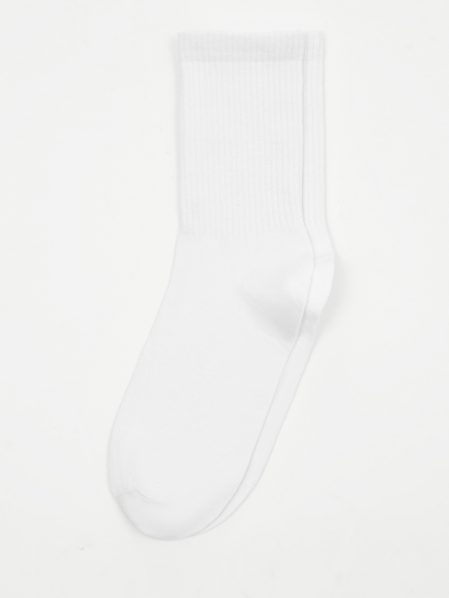 АУОН065000_Н Носки мужские 56%хл.40%п/а,4% эл.р.25-27 белые