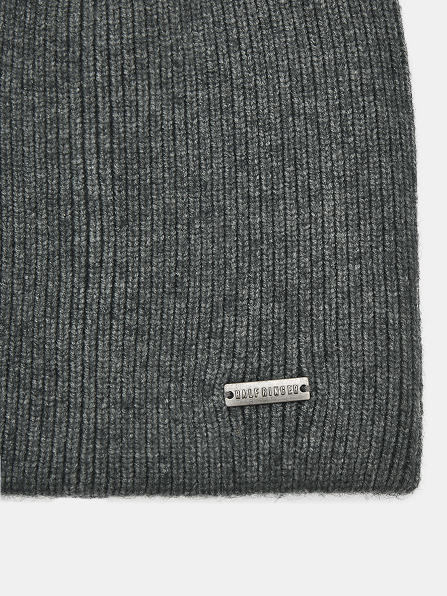 АУГЧ094000 Шапка мужск.Ralf Ringer50%виск оза,30%полиэстер,20%нейлон,сер