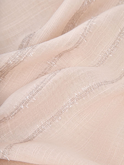 BW20093-13 Шарф жен.97%вискоза3%люрекс 186x74 FABRETTI бежевый