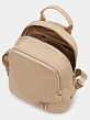 Рюкзак женский, бежевый, 24*28*10