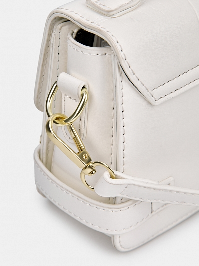 Сумка женская, молочная, 22*6*12