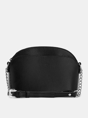 АУГС199700 Сумка женская нат.кожа 220х170х90 черная