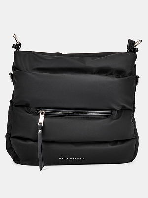 338108/09-01RF Сумка женская, нейлон ,26x36x10,черная