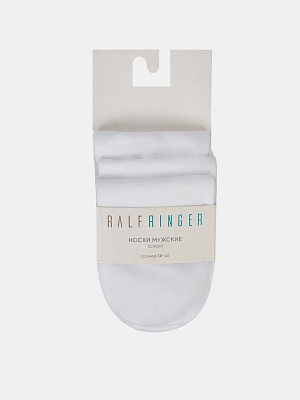 АУОН060300 Носки мужские хлопков сет 3пар белый 3 см р.25