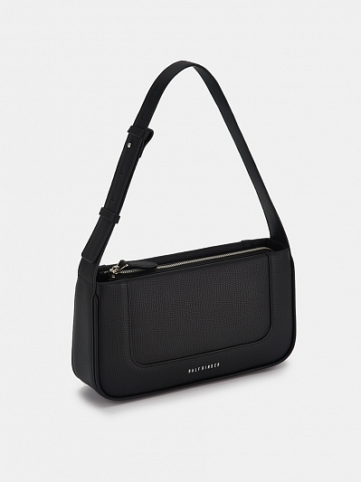 АУГС338200 Сумка женская Ralf Ringer натур.кожа,270х60х140,черная