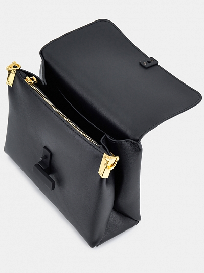  Сумка женская, черная, 22*17*8