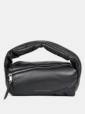 338108/03-01RF Сумка женская,полиэстер ,12x30x8,черная