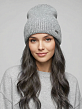 АУГЧ092800_Н Шапка женская Ralf Ringer 60% ангора,40%вискоза,серая