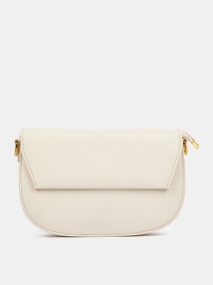 27307/31 Сумка женская,BAGGINI,иск. кожа 25*17*6, молочная