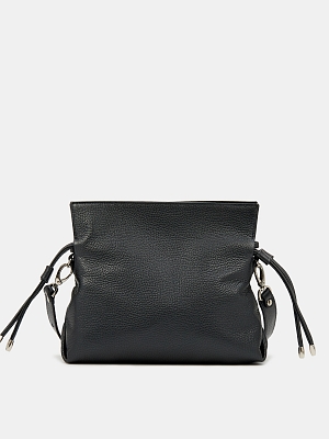 АУГС298000 Сумка женская,натуральная кожа ,260*260*70, черная