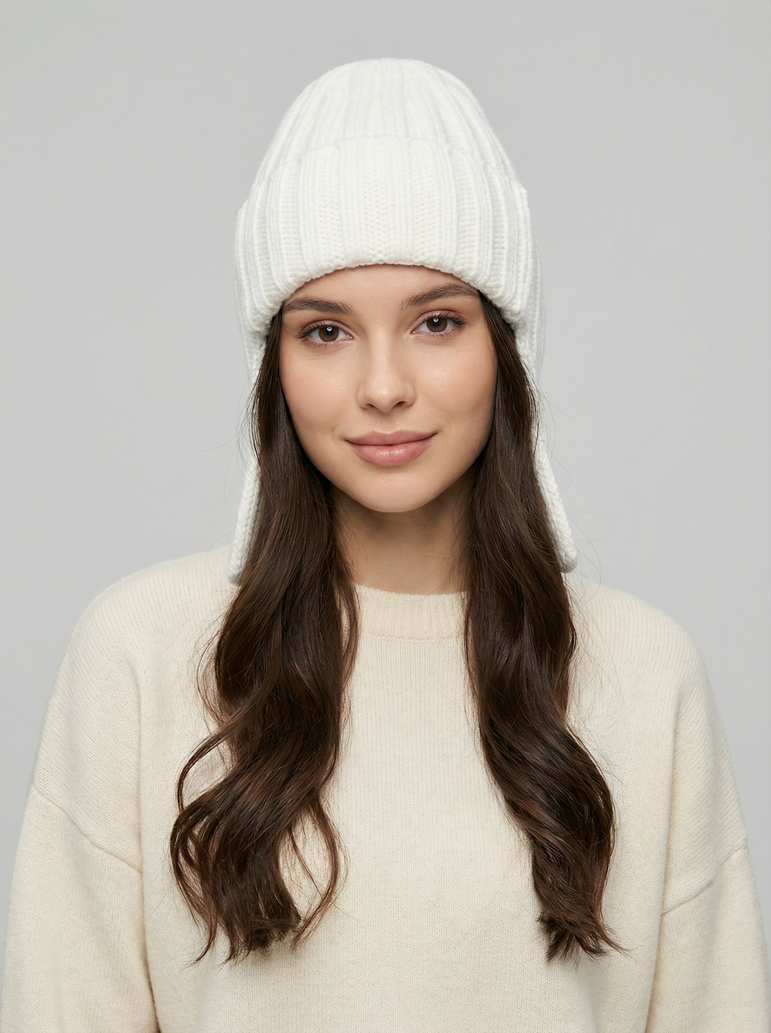 АУГЧ097500_Н Шапка женская Ralf Ringer60% ангора,40%полиамид,белая