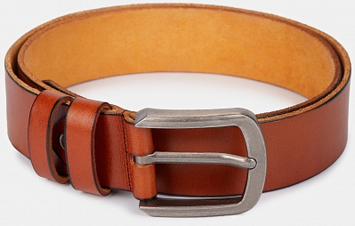 151423P-20343-02 Ремень мужской натур.кожа 1300x40x2,коричневый